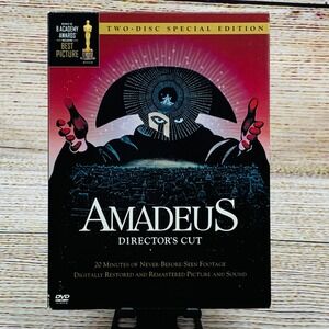 Amadeus‎ [1984 DVD] Director's Cut Two-Disc Special Edition Restored Movie